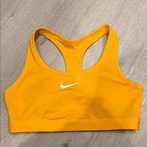 Nike Women's Golden Yellow Racerback Sports Bra